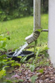 Rainwater from roof captured to recharge groundwater